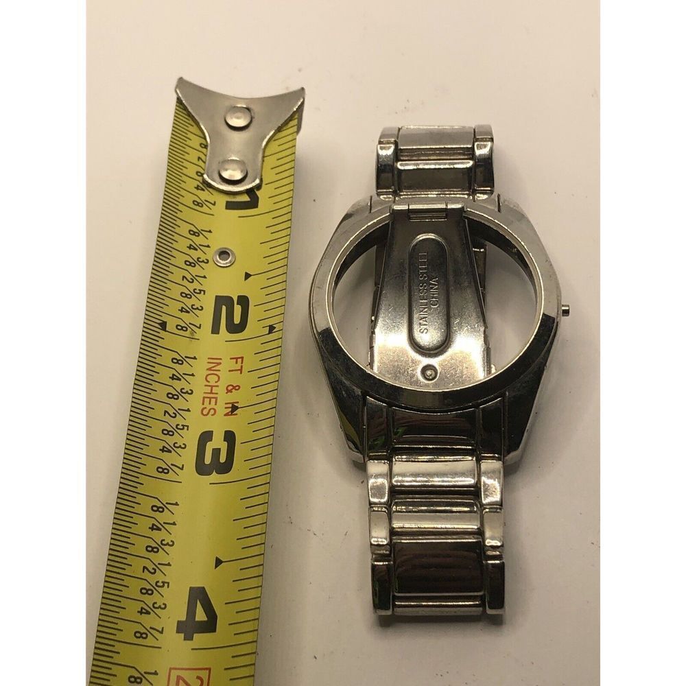 Authentic Fossil Watch Parts Caseā42mm Band 20mm clasp No Crystal Links GY274